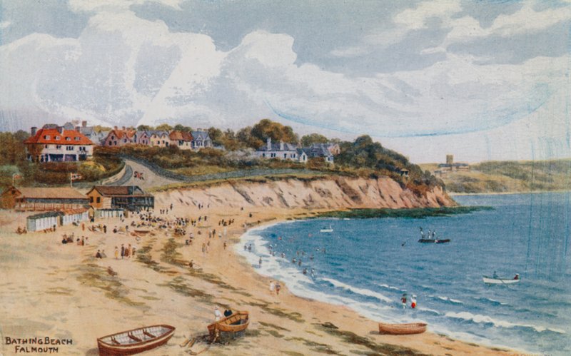 Badestrand, Falmouth af Alfred Robert Quinton