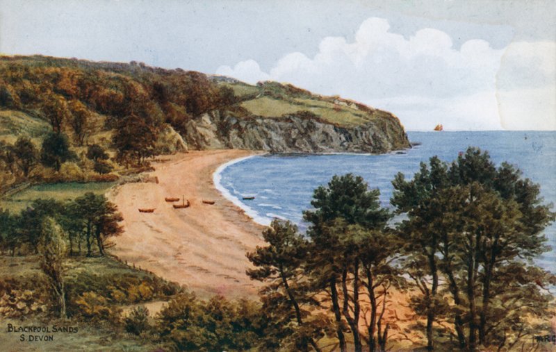 Blackpool Sands, S Devon af Alfred Robert Quinton