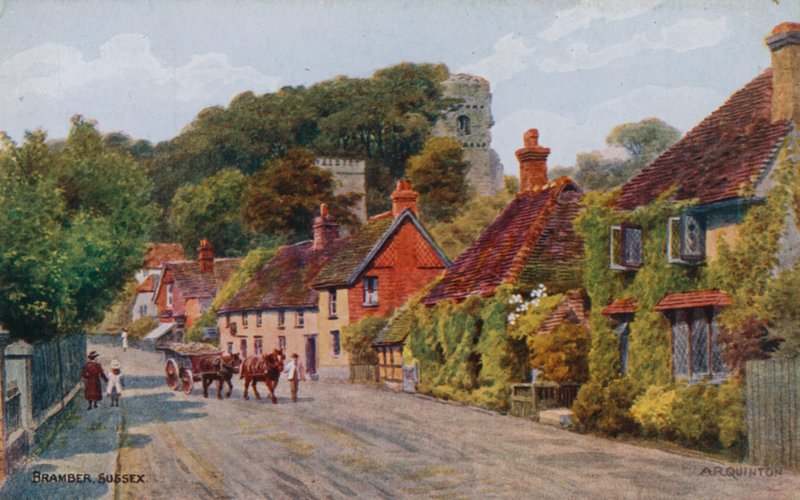 Bramber, Sussex af Alfred Robert Quinton