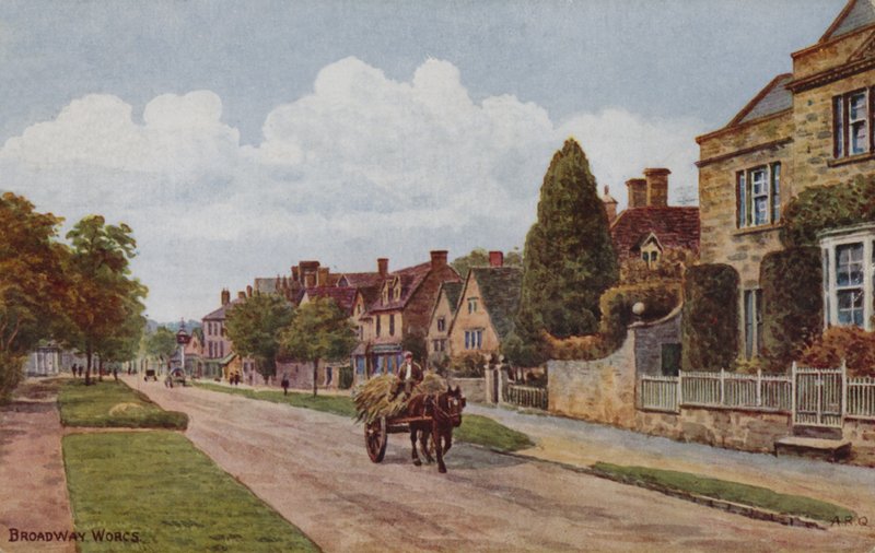 Broadway, Worcestershire af Alfred Robert Quinton