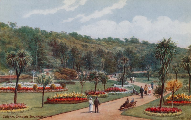 Central Gardens, Bournemouth af Alfred Robert Quinton