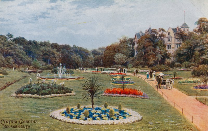 Central Gardens, Bournemouth af Alfred Robert Quinton