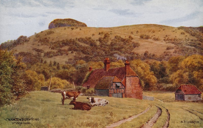 Chanctonbury Ring, Worthing af Alfred Robert Quinton