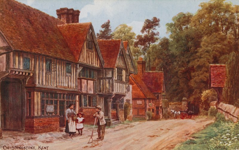 Chiddingstone, Kent af Alfred Robert Quinton