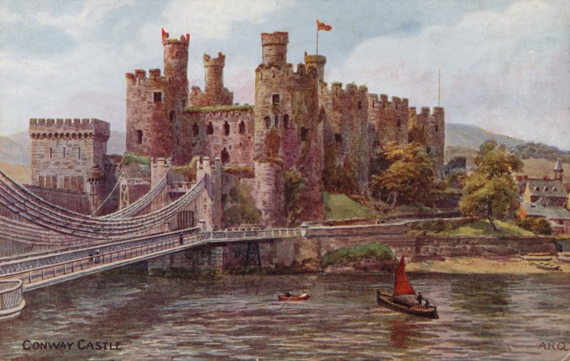 Conway Castle af Alfred Robert Quinton