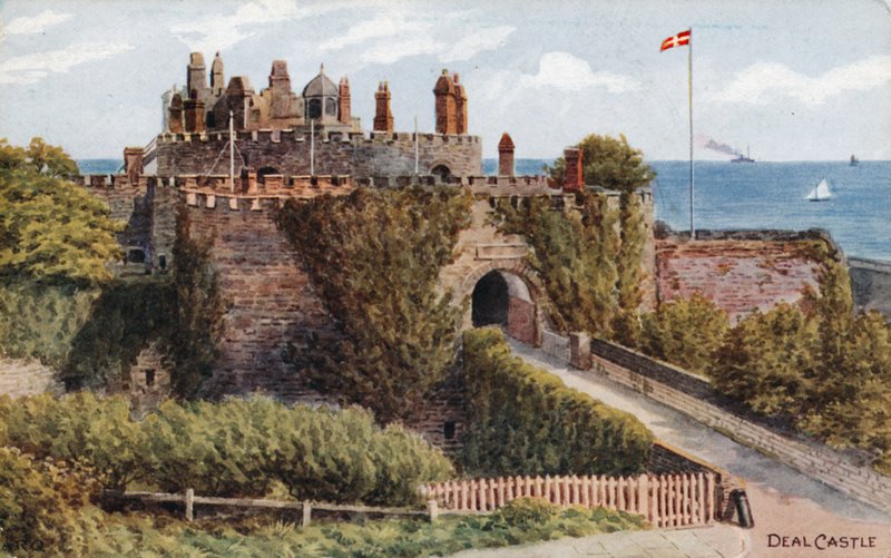 Deal Castle af Alfred Robert Quinton