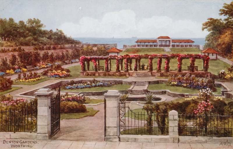 Denton Gardens, Worthing af Alfred Robert Quinton