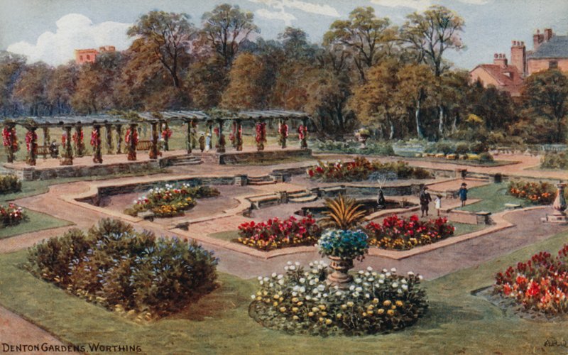 Denton Gardens, Worthing af Alfred Robert Quinton