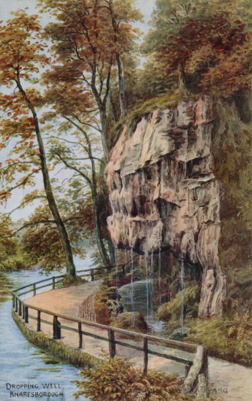 Dropper godt, Knaresborough af Alfred Robert Quinton