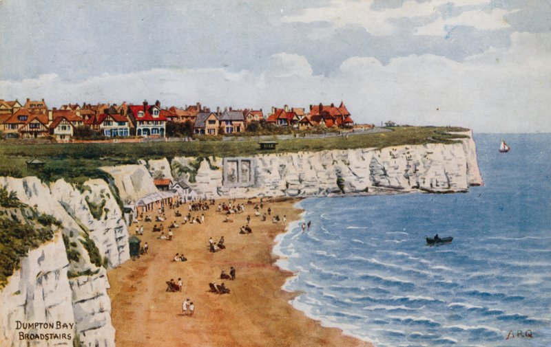 Dumpton Bay, Broadstairs af Alfred Robert Quinton