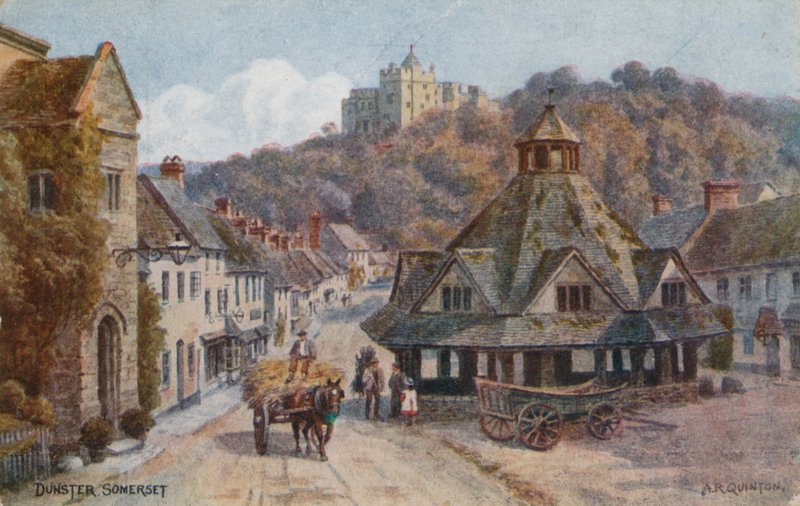 Dunster, Somerset af Alfred Robert Quinton