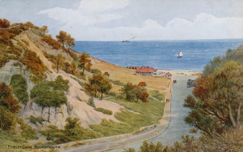 Durley Chine, Bournemouth af Alfred Robert Quinton