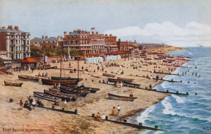 East Beach, Worthing af Alfred Robert Quinton