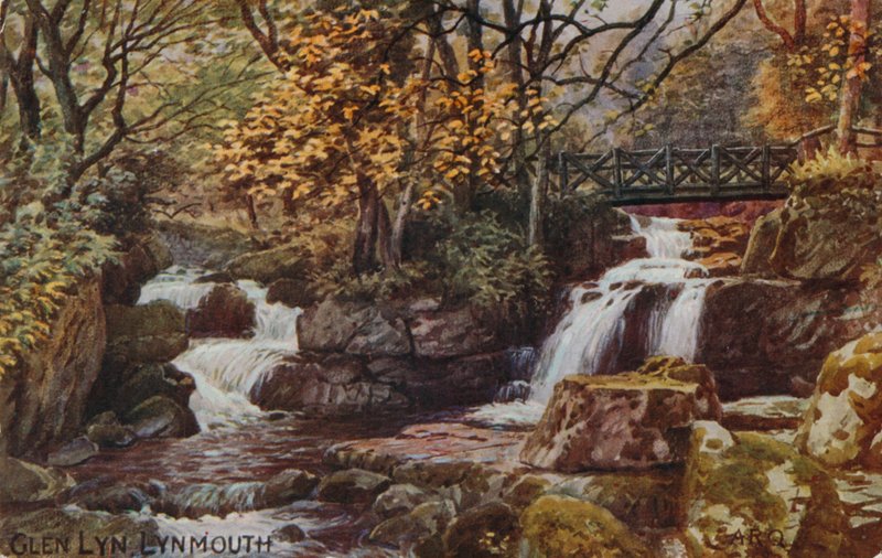 Glen Lyn, Lynmouth af Alfred Robert Quinton