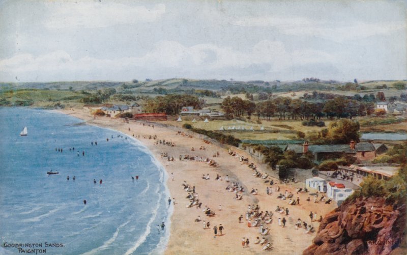 Goodrington Sands, Paignton af Alfred Robert Quinton