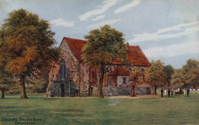 Guildhall, Priory Park, Chichester af Alfred Robert Quinton