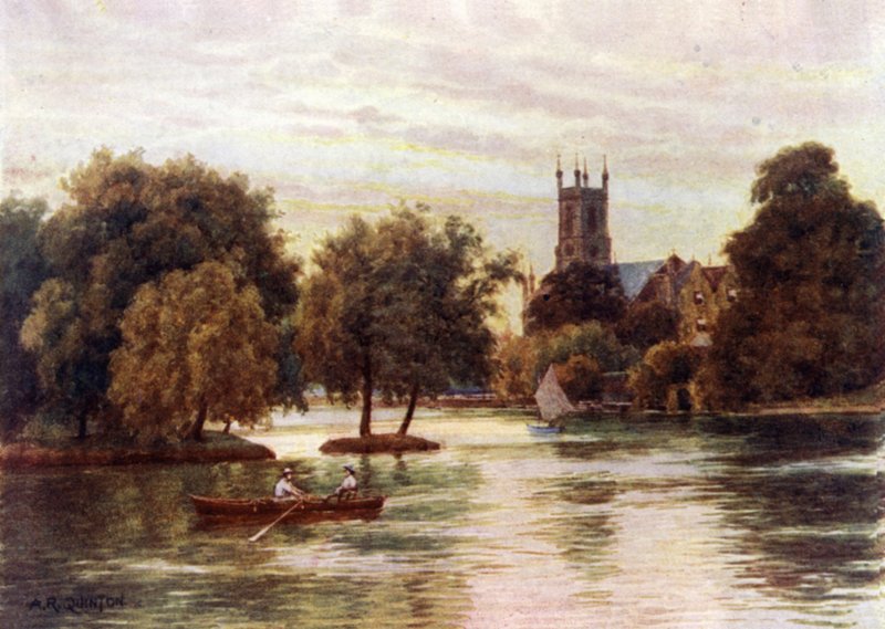 Hampton kirke af Alfred Robert Quinton