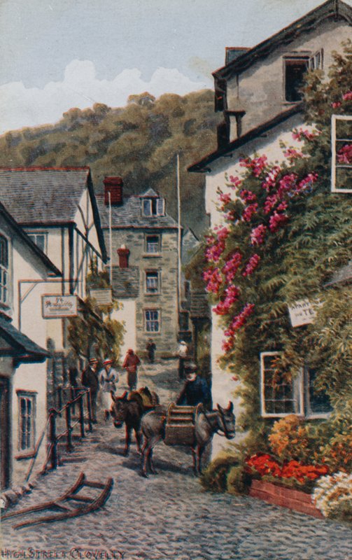 High Street, Clovelly af Alfred Robert Quinton
