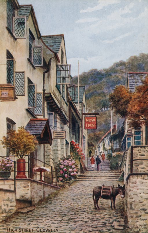 High Street, Clovelly af Alfred Robert Quinton