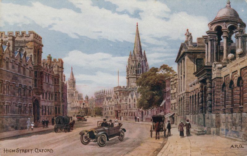 High Street, Oxford af Alfred Robert Quinton