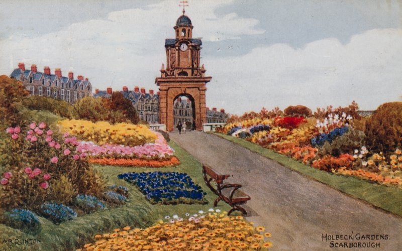 Holbeck Gardens, Scarborough af Alfred Robert Quinton