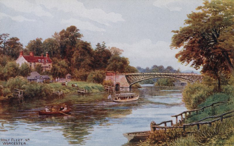 Holt Fleet, Nr. Worcester af Alfred Robert Quinton