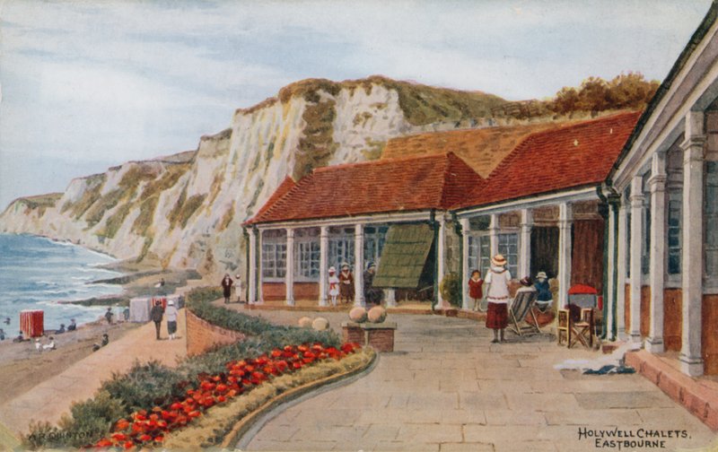 Holywell Chalets, Eastbourne af Alfred Robert Quinton