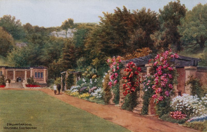 Italian Gardens, Holywell, Eastbourne af Alfred Robert Quinton