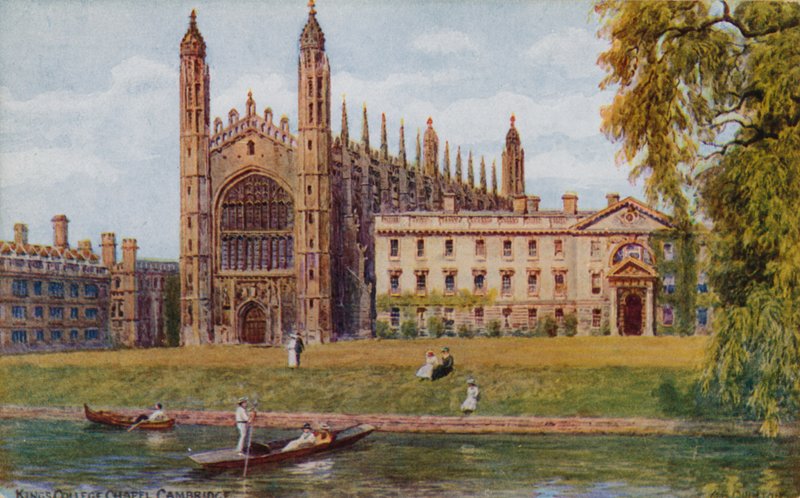 Kings College Chapel, Cambridge af Alfred Robert Quinton