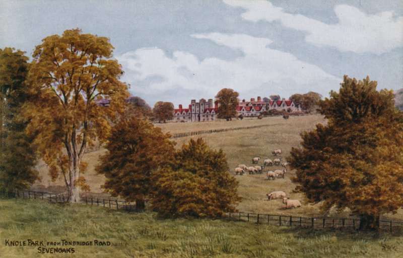 Knole Park, fra Tonbridge Road, Sevenoaks af Alfred Robert Quinton