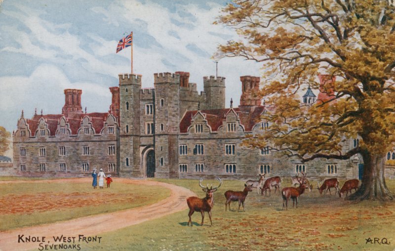 Knole, West Front, Sevenoaks af Alfred Robert Quinton