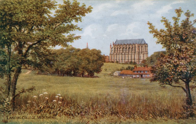 Lancing College, Worthing af Alfred Robert Quinton