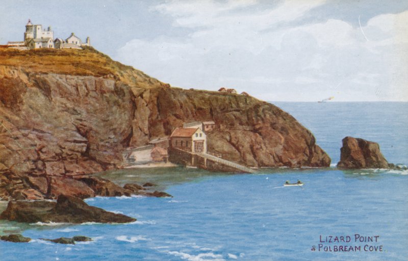 Lizard Point og Polbream Cove af Alfred Robert Quinton