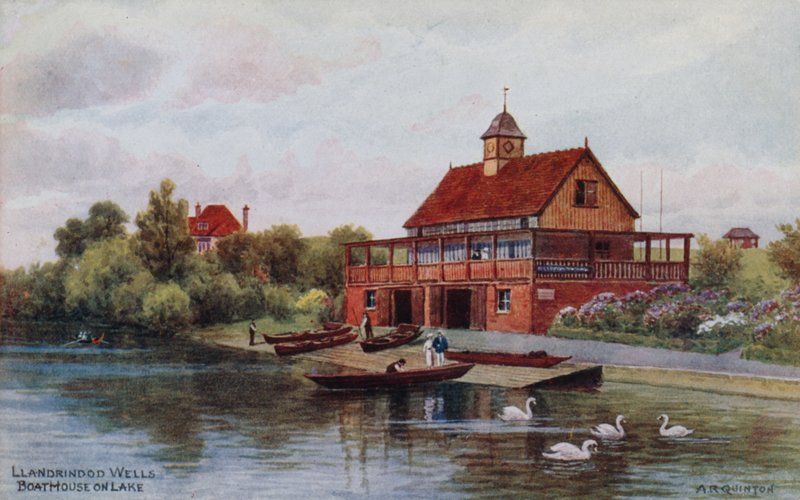 Llandrindod Wells, Bådhus ved søen af Alfred Robert Quinton