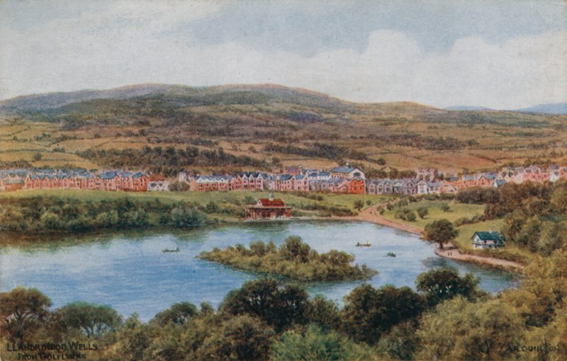 Llandrindod Wells, fra Golf Links af Alfred Robert Quinton