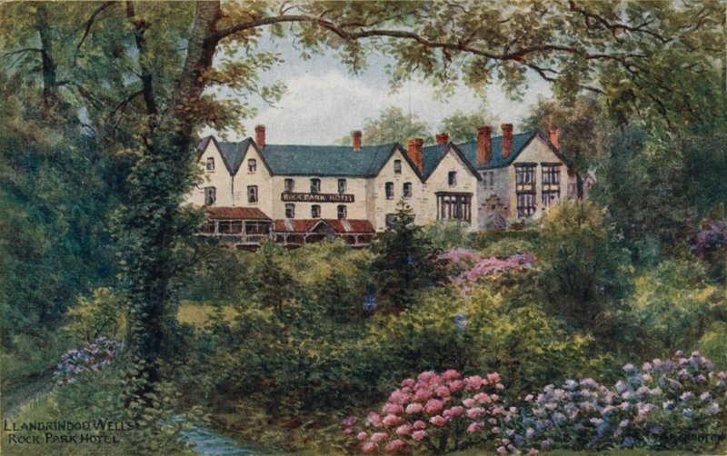 Llandrindod Wells, Rock Park Hotel af Alfred Robert Quinton