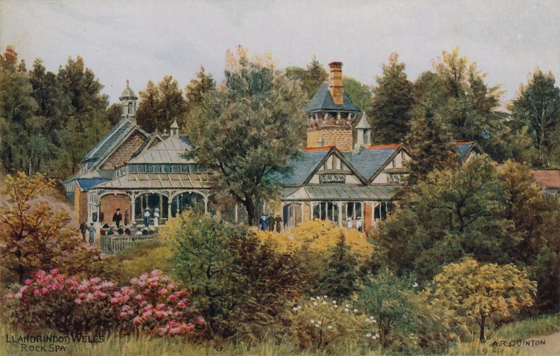 Llandrindod Wells, Rock Spa af Alfred Robert Quinton