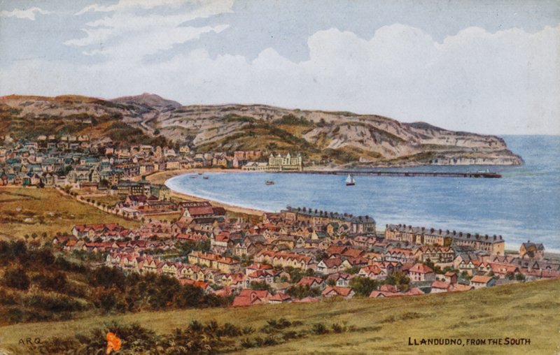 Llandudno, set fra syd af Alfred Robert Quinton