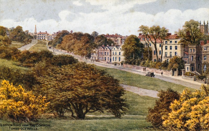 London Road, fra The Common, Tunbridge Wells af Alfred Robert Quinton