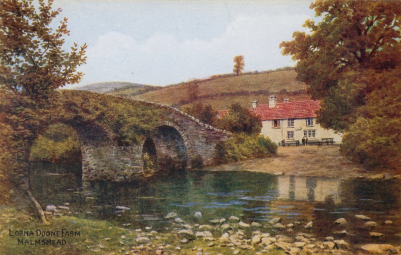 Lorna Doone Farm, Malmsmead af Alfred Robert Quinton