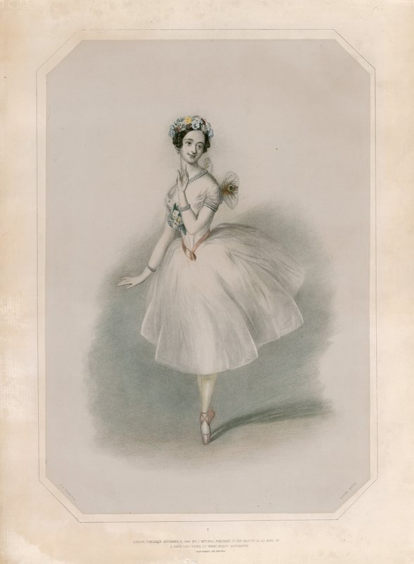 Marie Taglioni af Alfred Robert Quinton