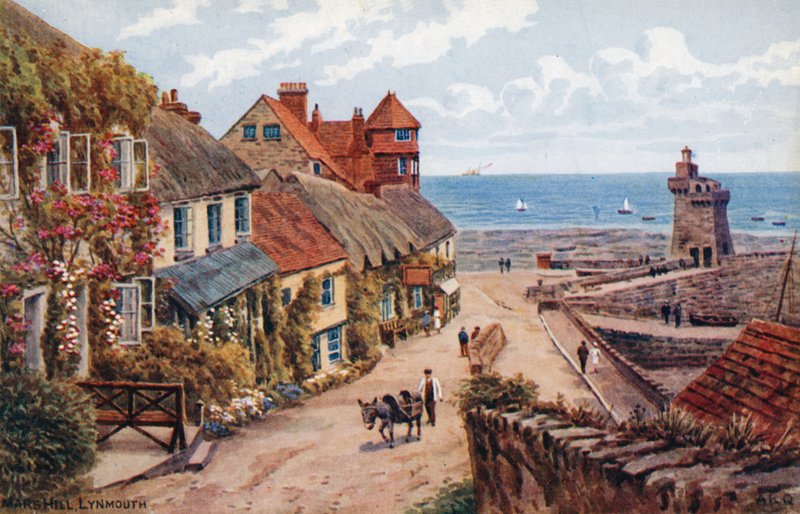Mars Hill, Lynmouth af Alfred Robert Quinton