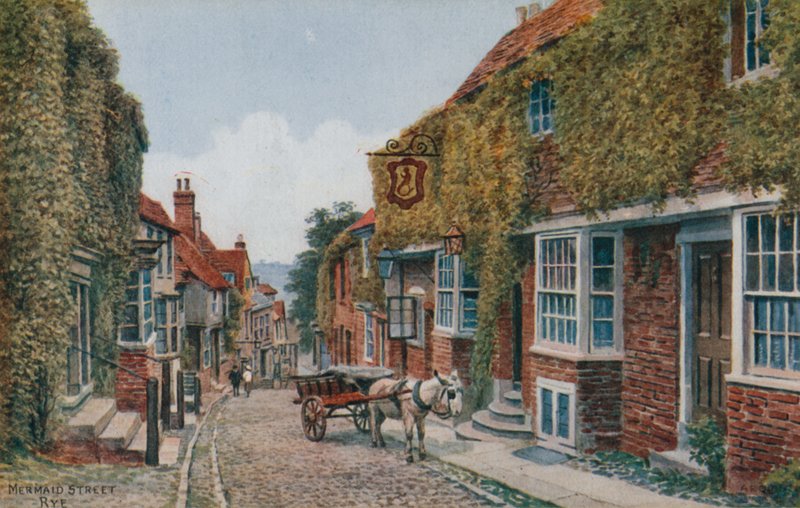 Mermaid Street, Rye af Alfred Robert Quinton