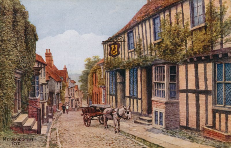 Mermaid Street, Rye af Alfred Robert Quinton