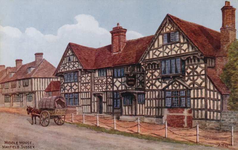 Middle House, Mayfield, Sussex af Alfred Robert Quinton