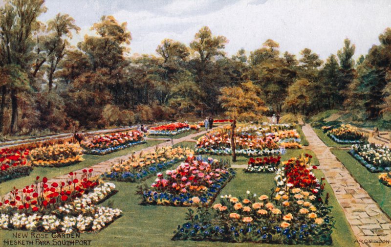 New Rose Garden, Hesketh Park, South Port af Alfred Robert Quinton