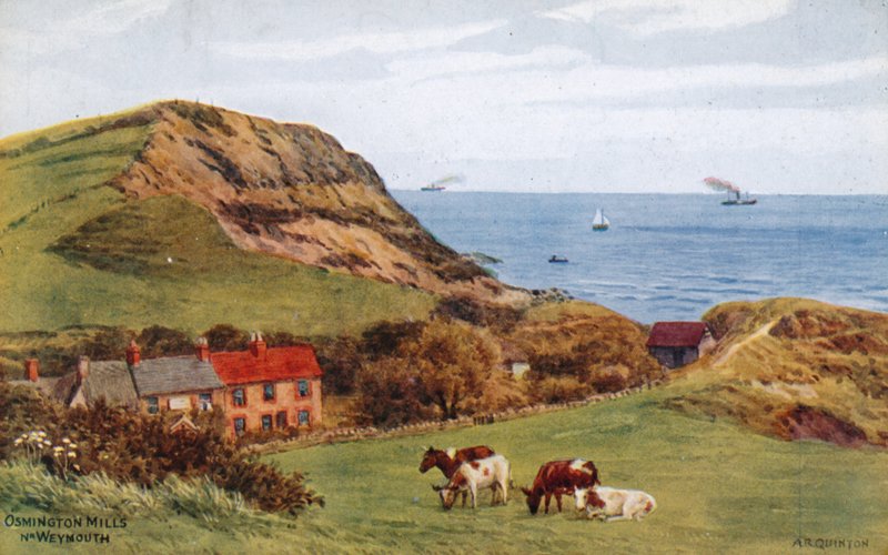 Osmington Mills, nr. Weymouth af Alfred Robert Quinton