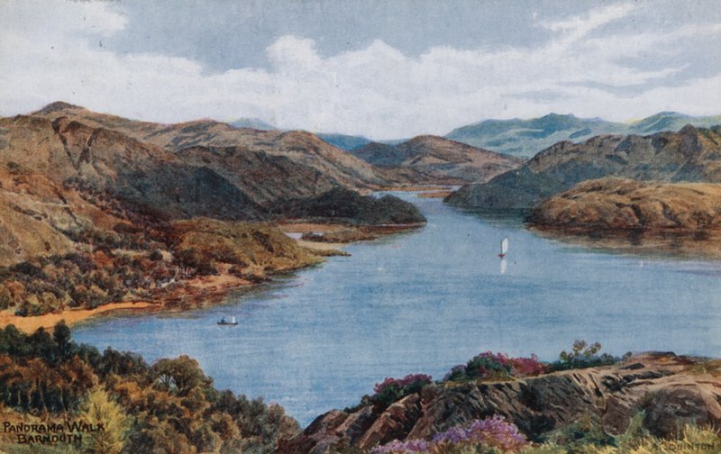 Panorama Walk, Barmouth af Alfred Robert Quinton