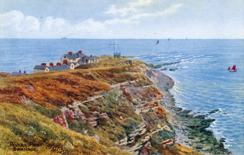 Peveril Point, Swanage af Alfred Robert Quinton