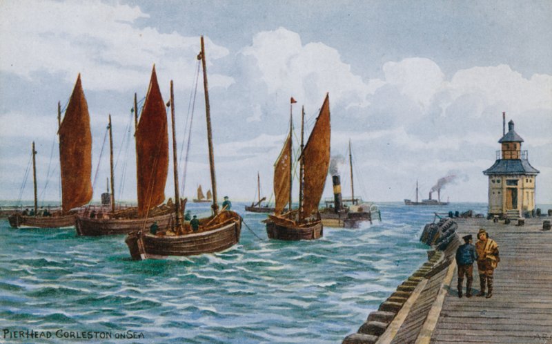 Pier Head, Gorleston-on-Sea af Alfred Robert Quinton